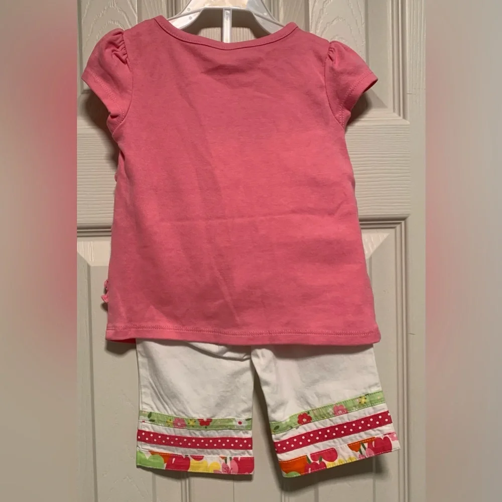 NWT Gymboree Girls Ruffled Shirt and Pants